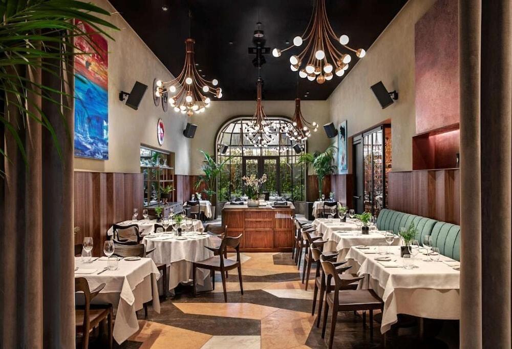 Glens Palas Istanbul Nisantasi Exterior foto Restaurant interior